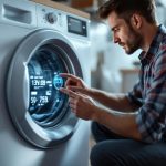 Error F02 en lavadora AEG: fallo de motor y control de giro