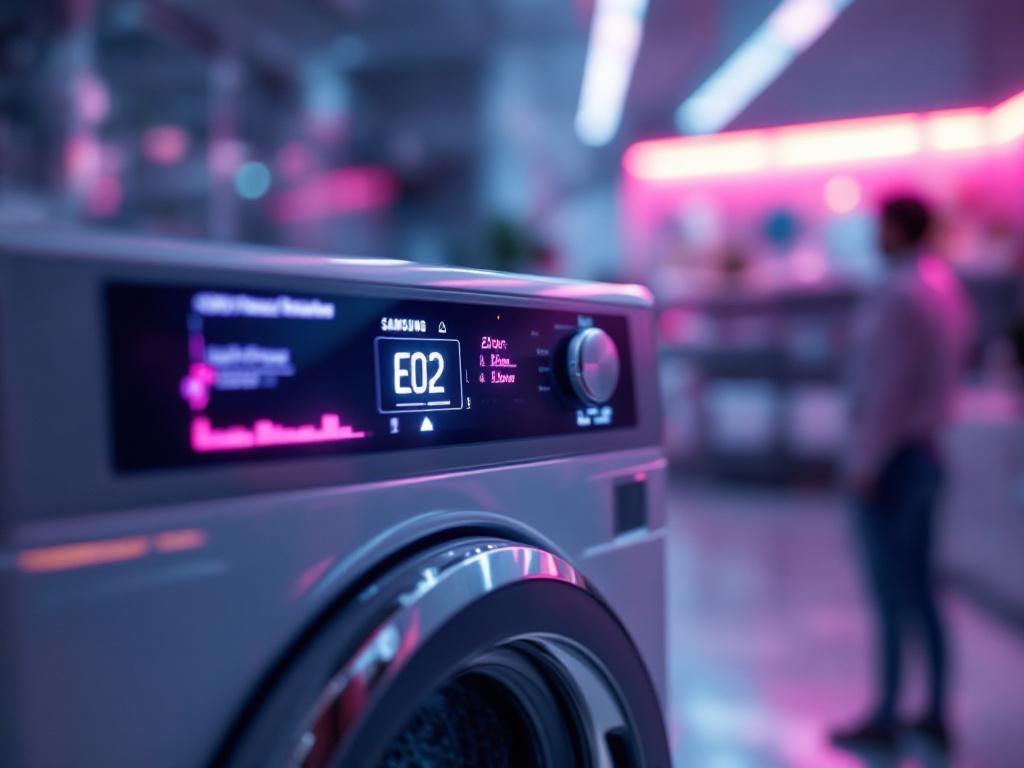 Solución del Error E02 en Lavadora Samsung