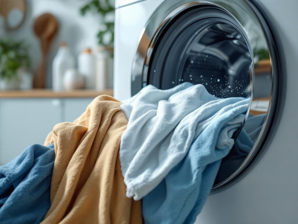 Lavadora: causas de restos de detergente en ropa